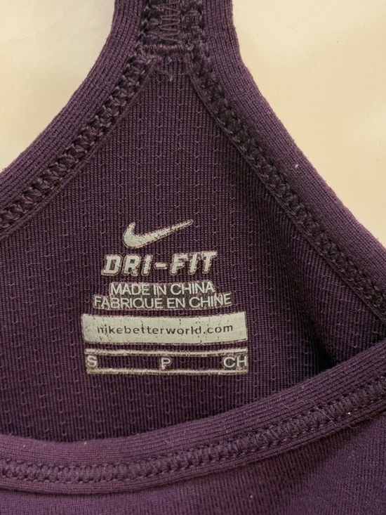 Nike Dri-Fit Racerback Tank in Eggplant Size Small - Picture 3 of 3